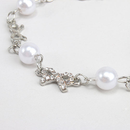 Tiffany Bow and Pearls Bracelet