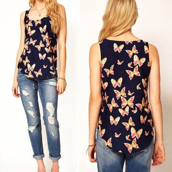 Summer Women' Tanks Women Sleeveless Top T Shirt