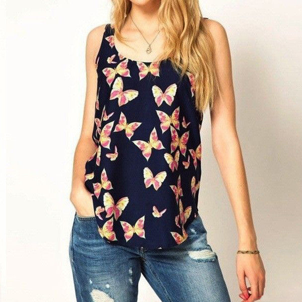 Summer Women' Tanks Women Sleeveless Top T Shirt