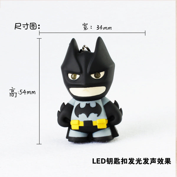Batman Led Keychain