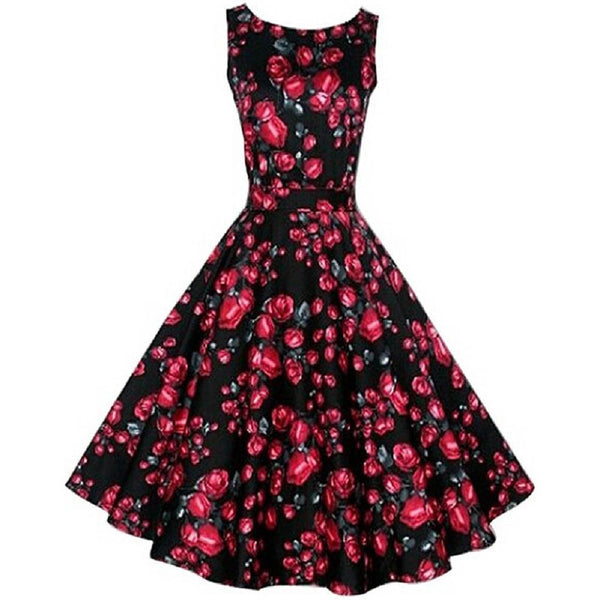 2016 Summer Style Floral Print Maxi Dresses