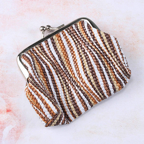Modern Wave Coin Pouch