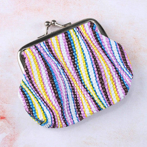 Modern Wave Coin Pouch