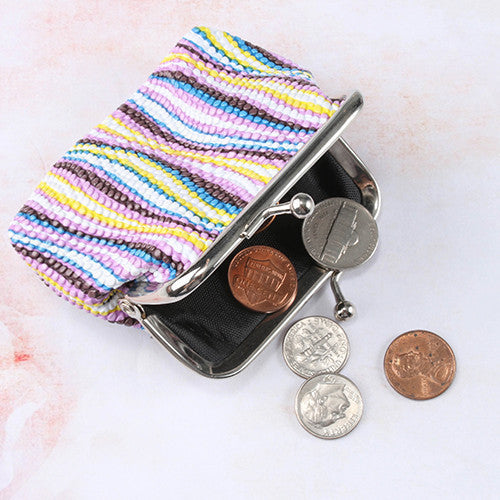Modern Wave Coin Pouch