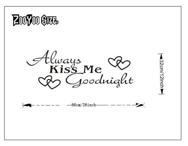 Kiss Wall Stickers