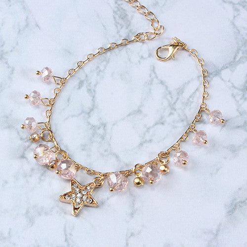 Sparkle Star Charm Bracelet