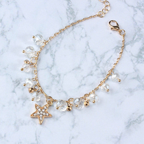 Sparkle Star Charm Bracelet