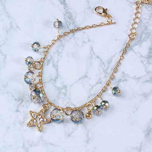 Sparkle Star Charm Bracelet