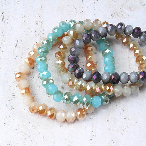 Multi Color Bead Bracelet