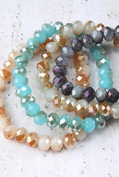 Multi Color Bead Bracelet