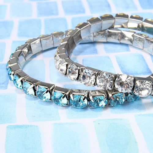 Delicate Rhinestone Stretch Bracelet