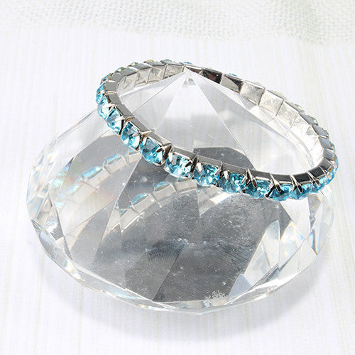 Delicate Rhinestone Stretch Bracelet