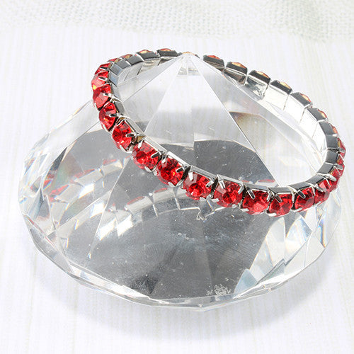 Delicate Rhinestone Stretch Bracelet