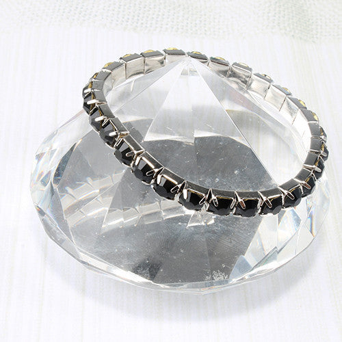 Delicate Rhinestone Stretch Bracelet