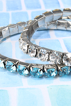 Delicate Rhinestone Stretch Bracelet
