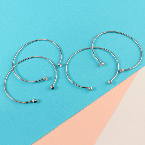 Rhinestone Open Bangle