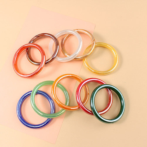 Iridescent Glass Bangle