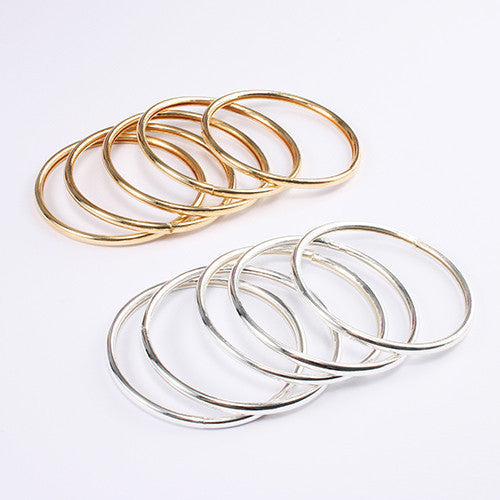 Stackable Bangle Set (5 Piece)