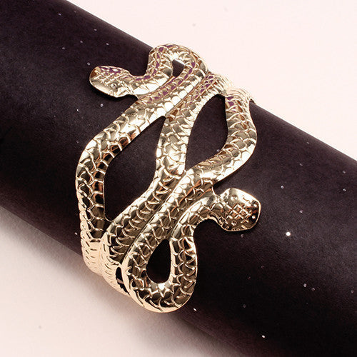 Snake Open Cuff Bracelet