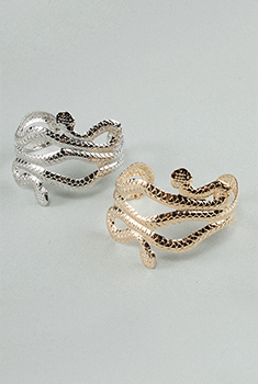 Snake Open Cuff Bracelet