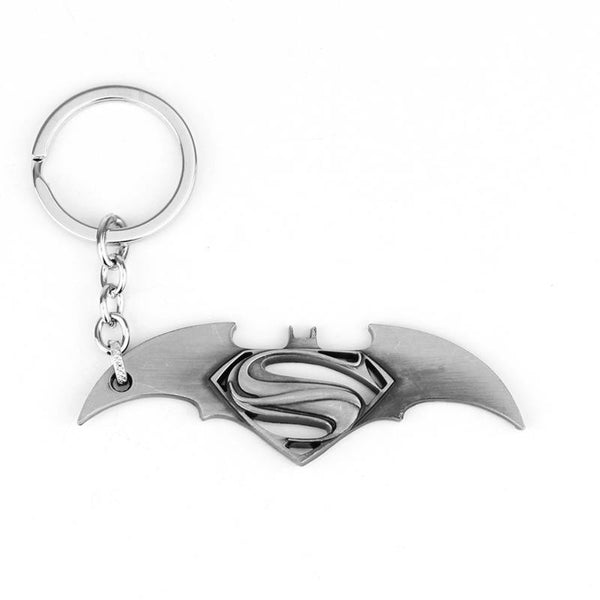 Superman vs batman key chain superhero