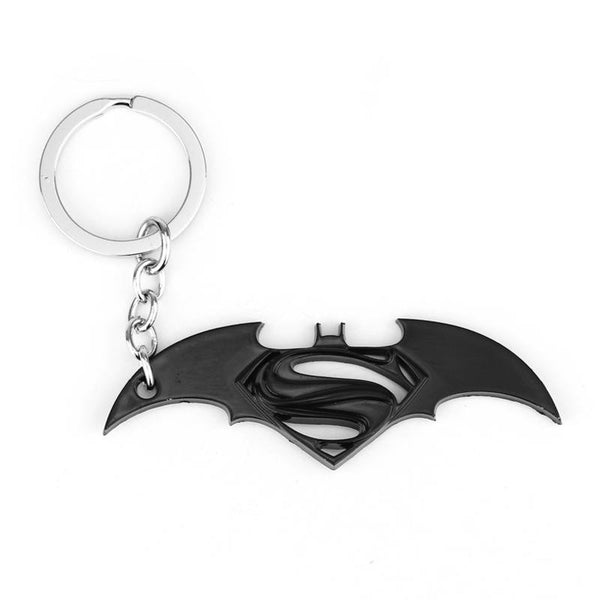 Superman vs batman key chain superhero