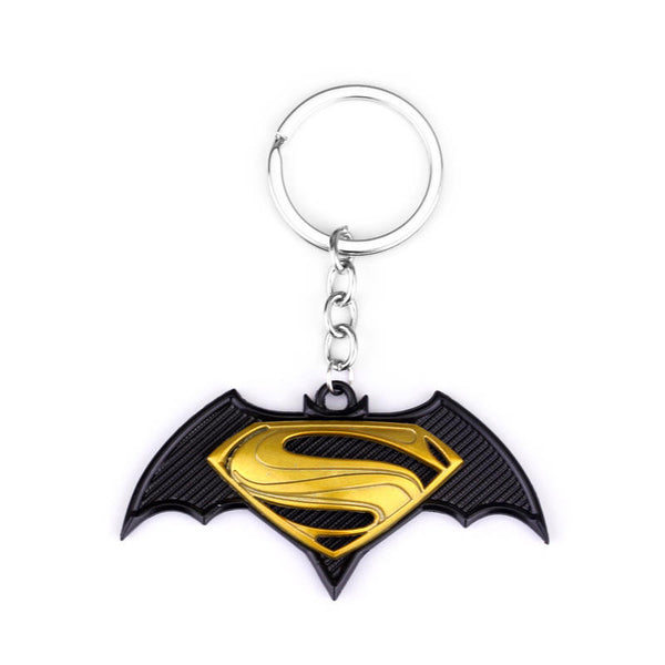 Superman vs batman key chain superhero
