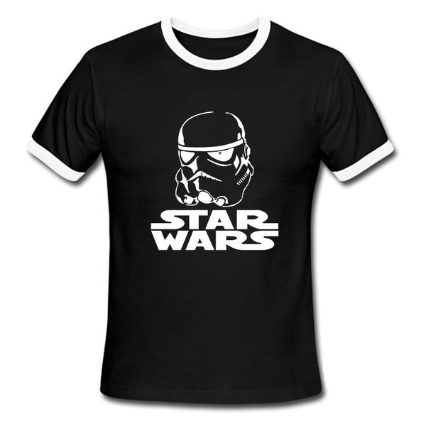 Star Wars Men's Storm Trooper Crew Neck T-Shirt Various Colors