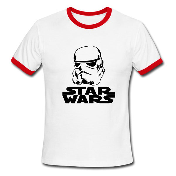 Star Wars Men's Storm Trooper Crew Neck T-Shirt Various Colors