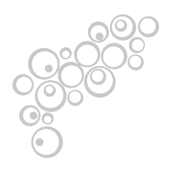 Circles Mirror sticker