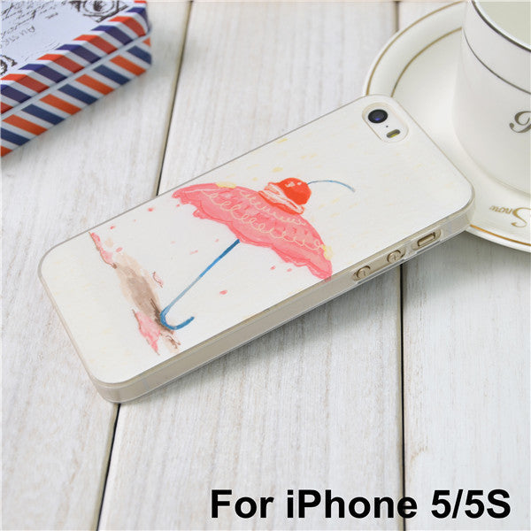 Cherry Top Umbrella Phone Case for iPhone 5 5s