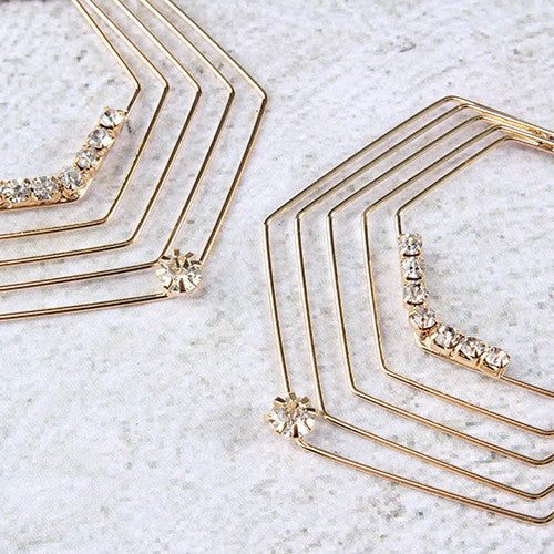 Vintage Layered Hoop Earrings