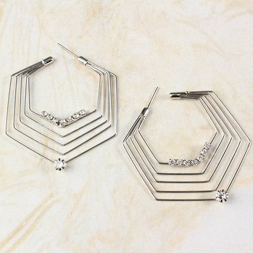 Vintage Layered Hoop Earrings