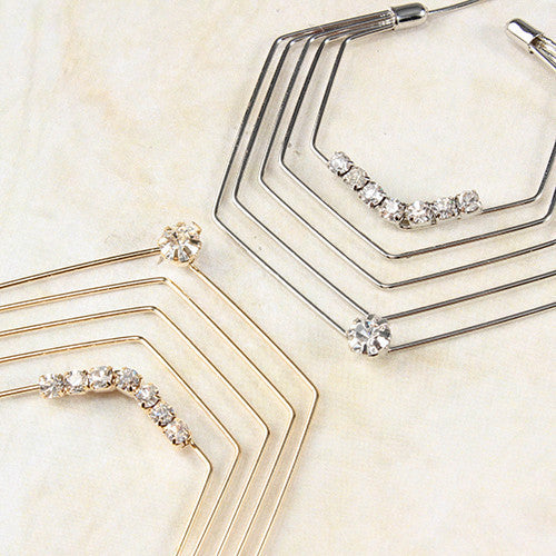 Vintage Layered Hoop Earrings