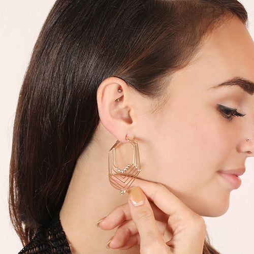 Vintage Layered Hoop Earrings