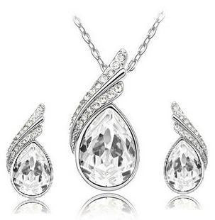 Crystal Water Drop Set