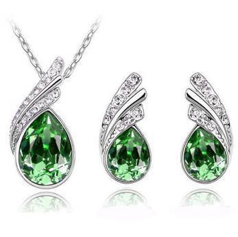 Crystal Water Drop Set