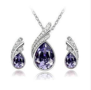 Silver Plated Earrings Necklaces