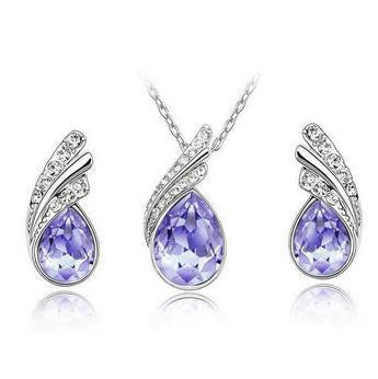 Silver Plated Earrings Necklaces