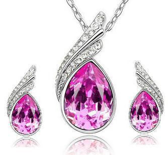 Silver Plated Earrings Necklaces