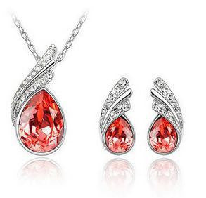 Silver Plated Earrings Necklaces