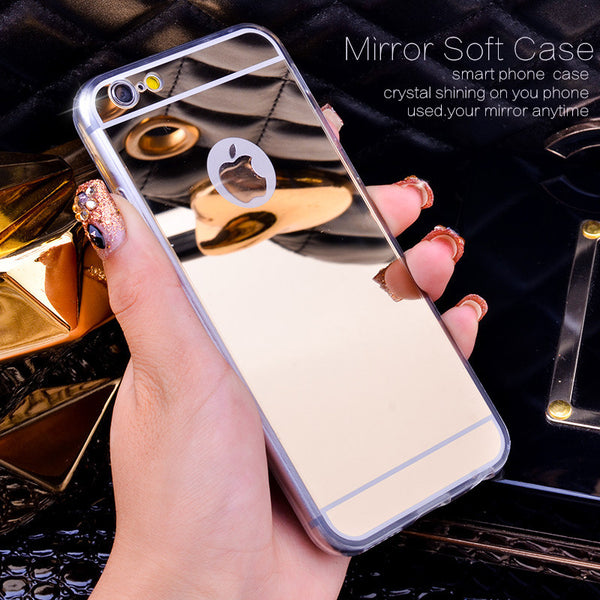 Mirror Soft Case For Iphone 6 6S