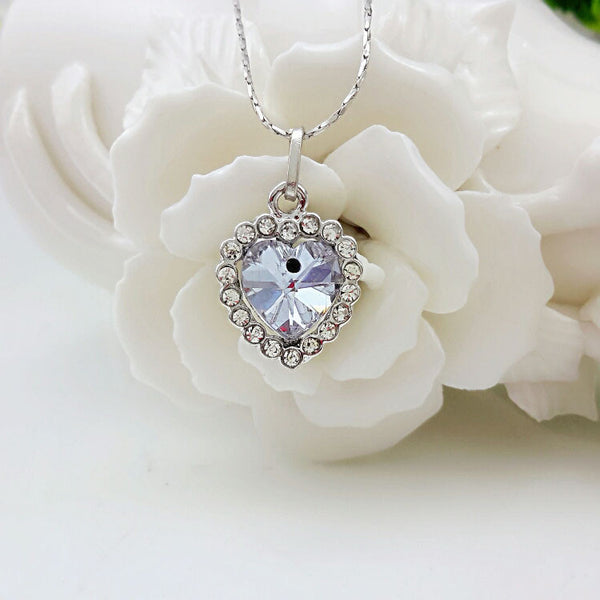 heart-shaped necklace