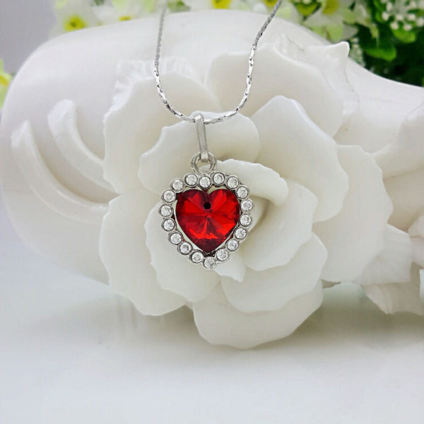 heart-shaped necklace