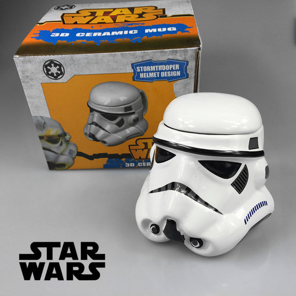 Star Wars Mug - Stormtrooper Helmet & Darth Vader Helmet Mug 3D