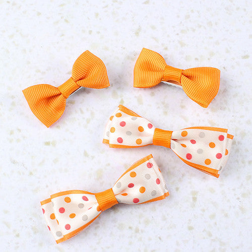 Polka-Dot Hair Clip Set