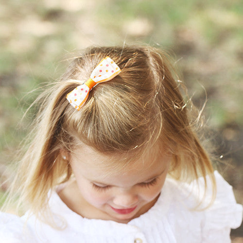 Polka-Dot Hair Clip Set