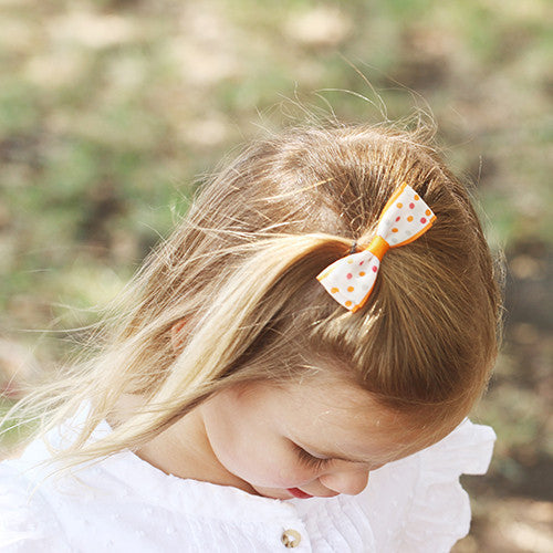 Polka-Dot Hair Clip Set
