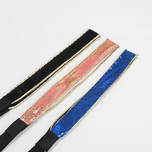 Metallic Dotted Elastic Headband