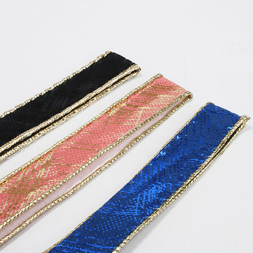 Metallic Dotted Elastic Headband